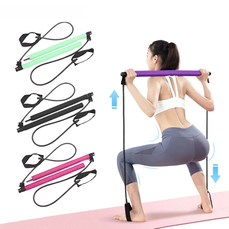 Pilates Yoga Combined - قضيب بيلاتس متعدد الوظائف، قضيب لياقة