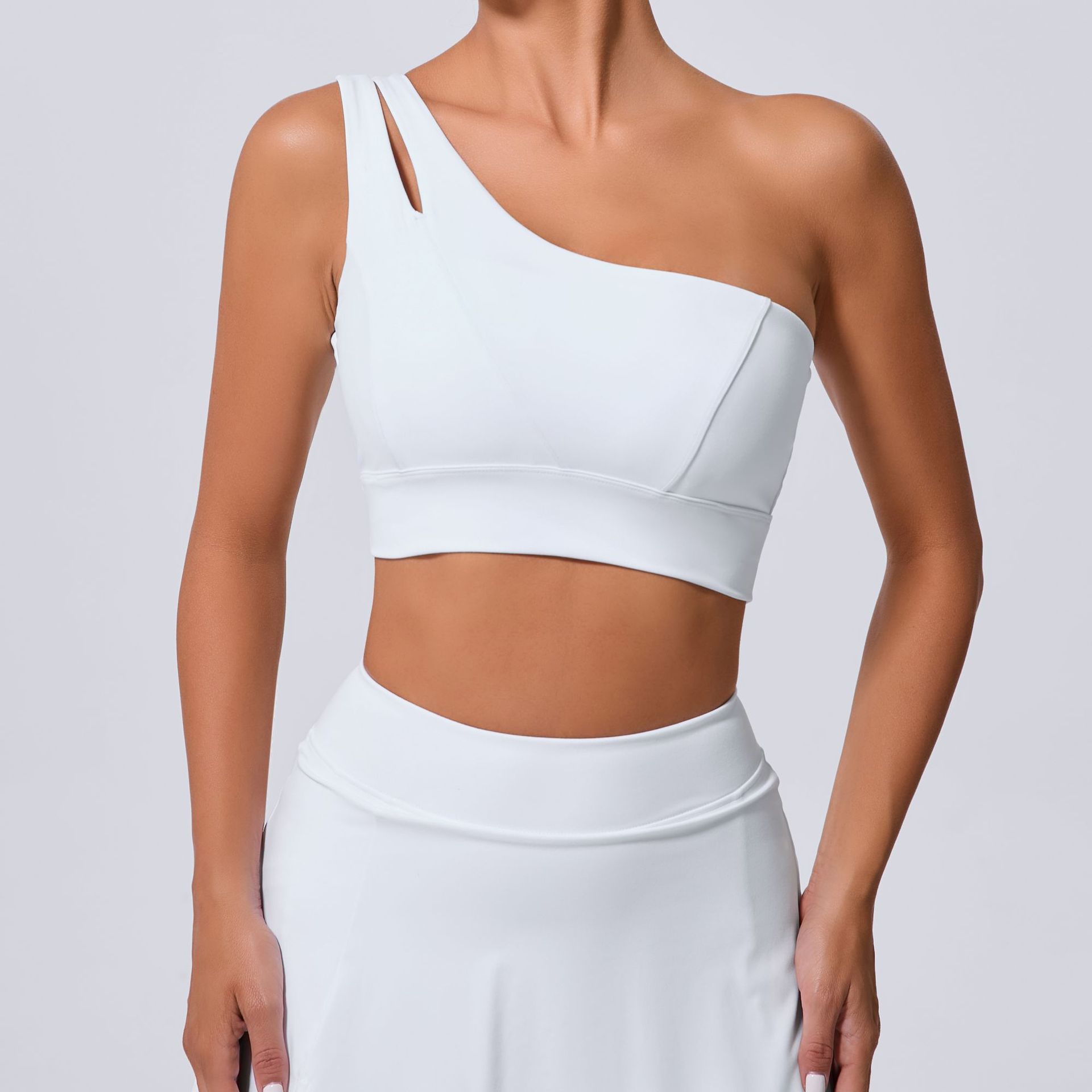 Pilates Yoga Wear - حمالة صدر رياضية بوش أب، توب