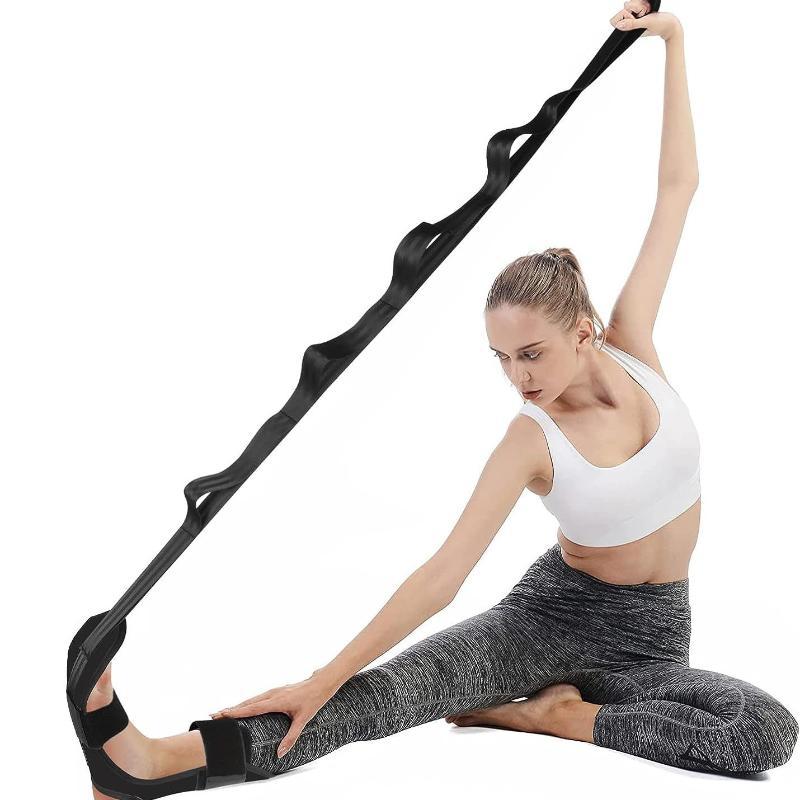 Pilates Yoga Oxford - حزام تمديد الساق والقدم لليوجا -