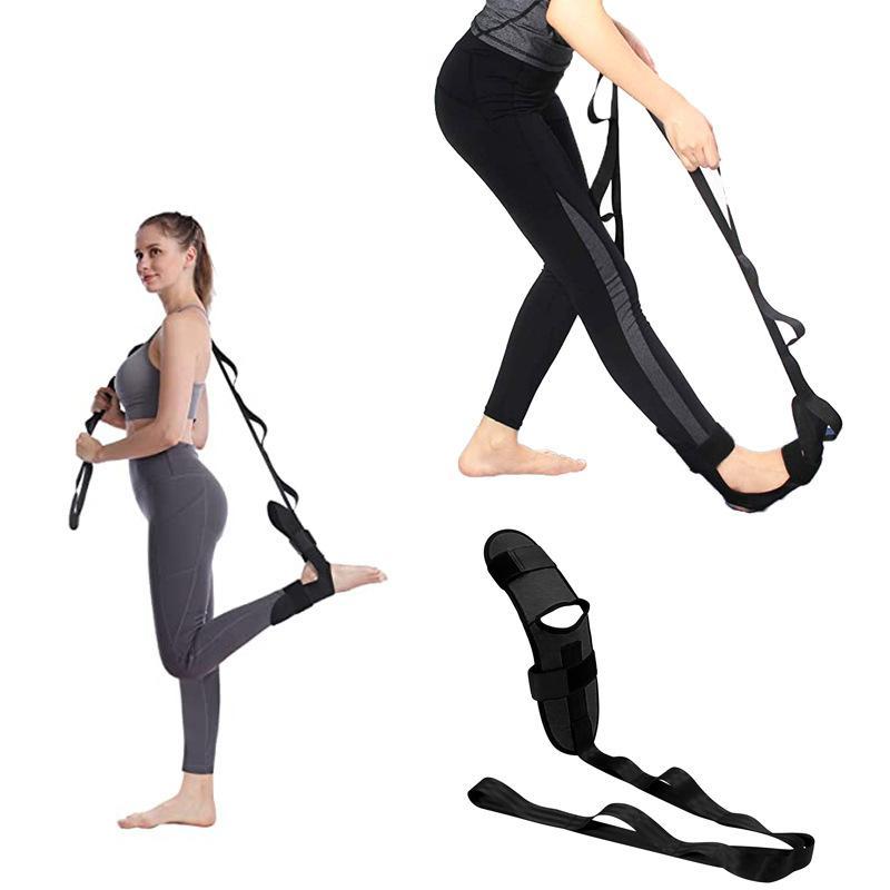 Pilates Yoga Oxford - حزام تمديد الساق والقدم لليوجا -