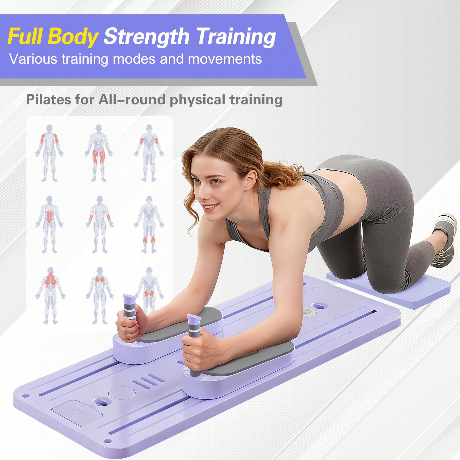 جهاز بيلاتس ريفورمر مع قضيب، ل - مراجعة Pilates & Yoga Vertebrasana وسعره