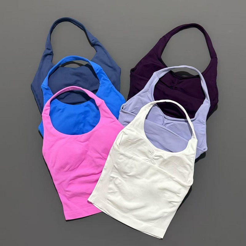 قميص رياضي نسائي مفتوح الظهر،  - مراجعة Pilates Yoga Wear وسعره