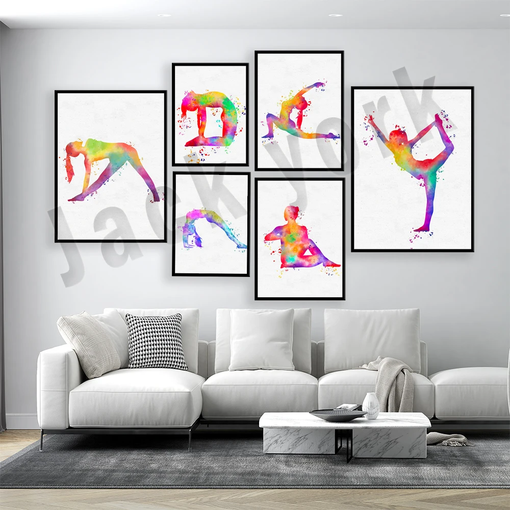 طباعة اليوغا للرقص الملك ، الر - مراجعة Pilates Yoga Combined وسعره