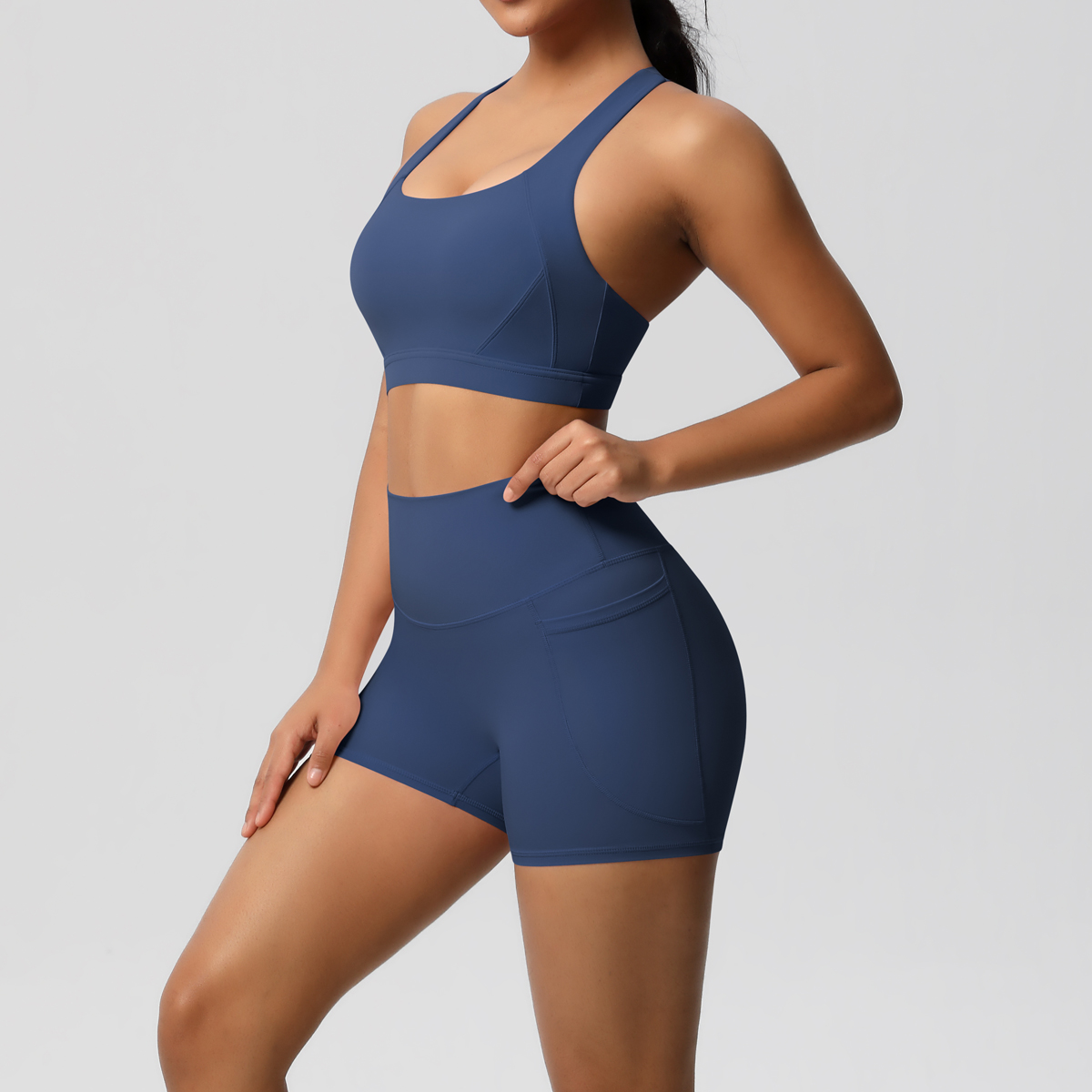 2 قطعة ملابس رياضية مع جيوب ال - مراجعة Pilates Yoga Wear وسعره