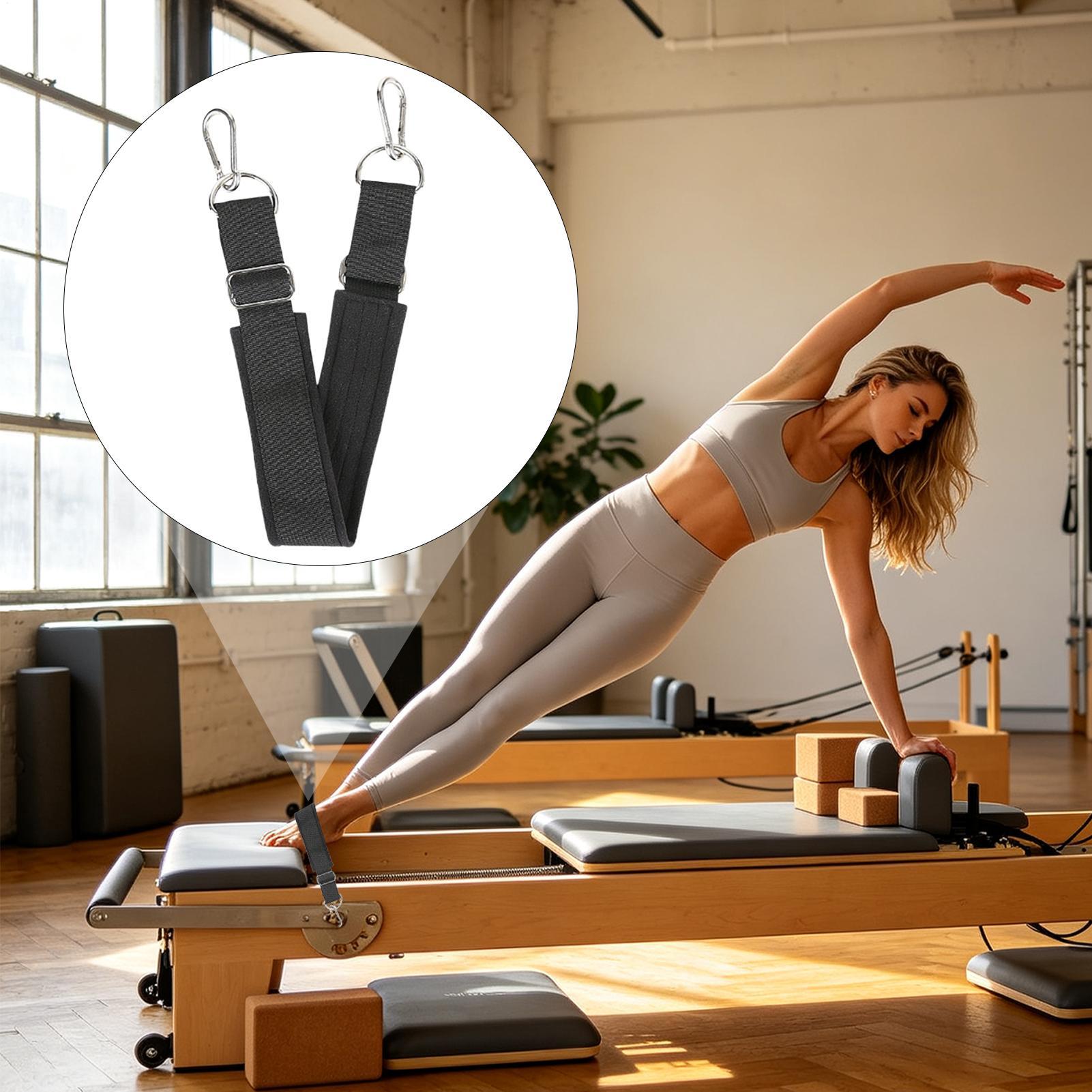 حزام قدم ريفورمر مزدوج الحلقات - مراجعة Pilates Is Yoga وسعره