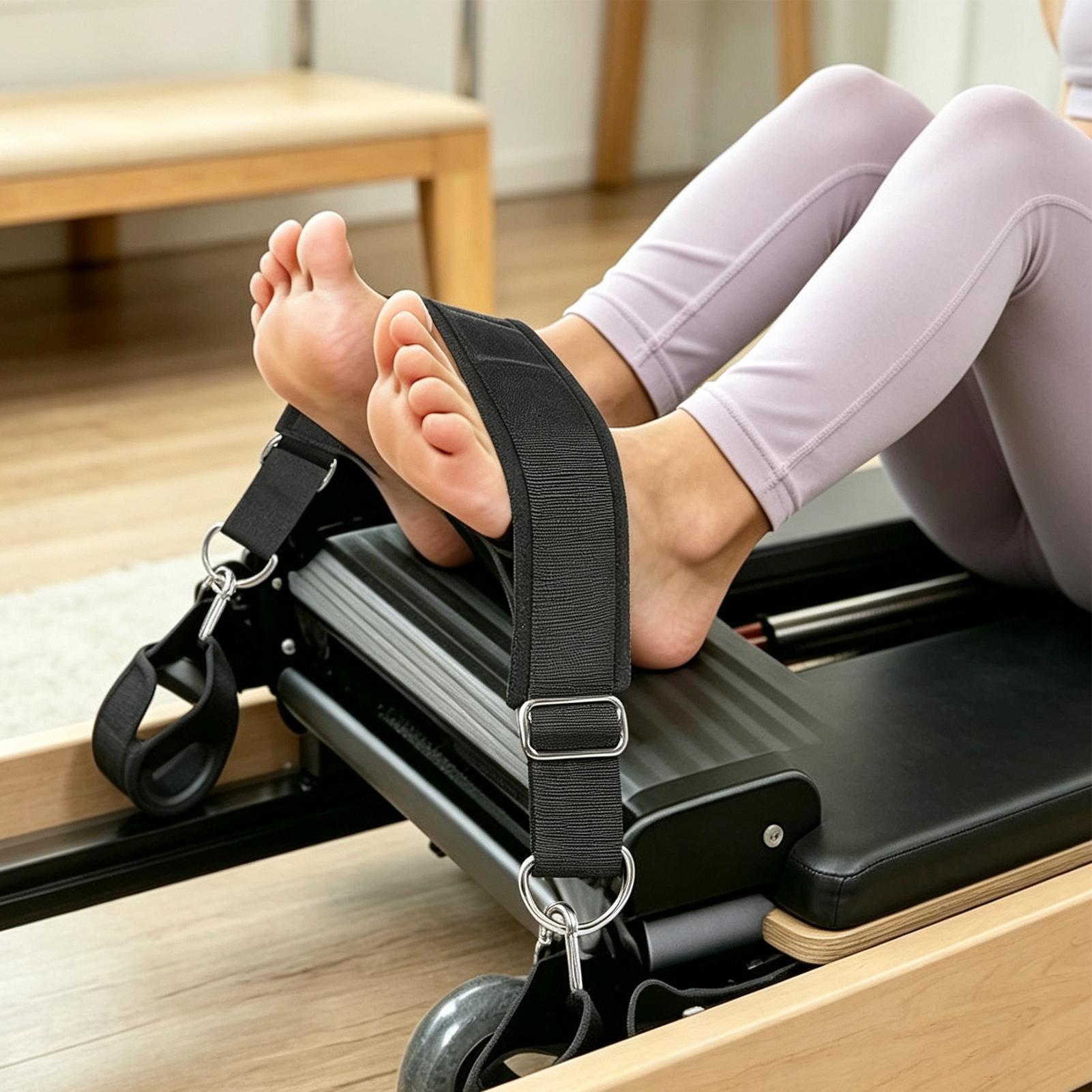 حزام قدم ريفورمر مزدوج الحلقات - مراجعة Pilates Is Yoga وسعره